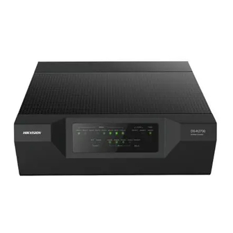 HIKVISION DS-K270 Series Manuals