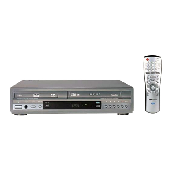 Samsung SV-DVD1E Instruction Manual