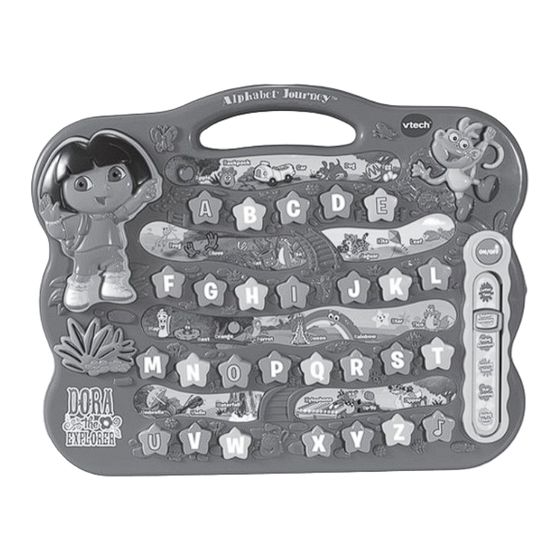 VTech Dora Alphabet Journey User Manual