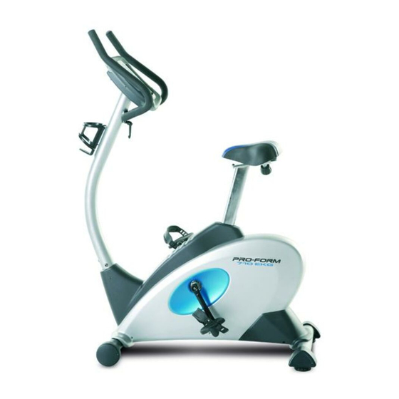 ProForm 710 Ekg Exercise Bike Manuale D'istruzioni