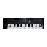Roland JV-1000 Manual