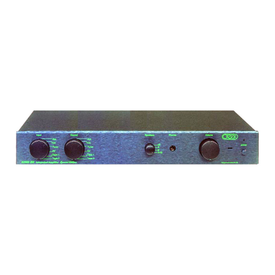 Creek Audio 5250 Operating Instructions
