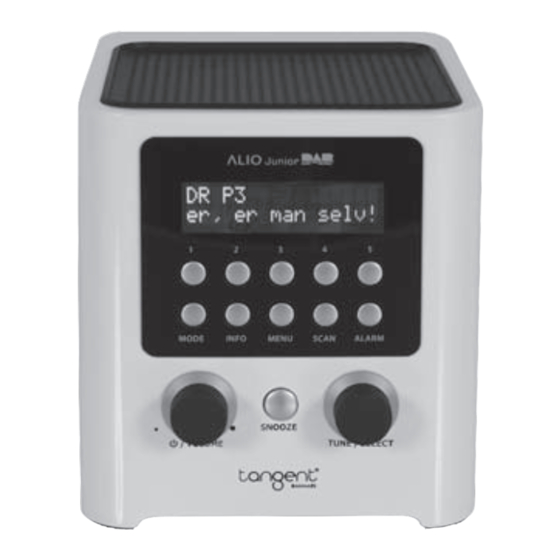Tangent ALIO Junior Dab+ User Manual