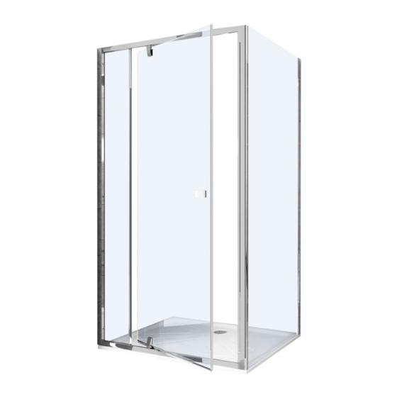 RAVAK Nika PIVOT Series Shower Cabins Manuals