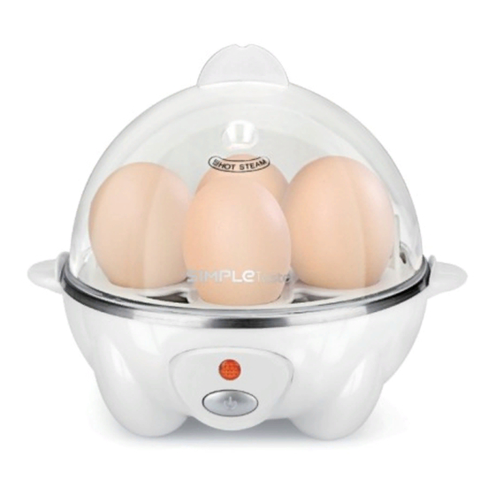 SIMPLETaste Egg Cooker Instruction Manual