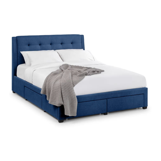 Happybeds Fullerton Storage Bed 135cm Assembly Instructions Manual