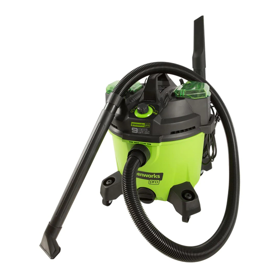 GreenWorks Pro VU0B01 Operator's Manual