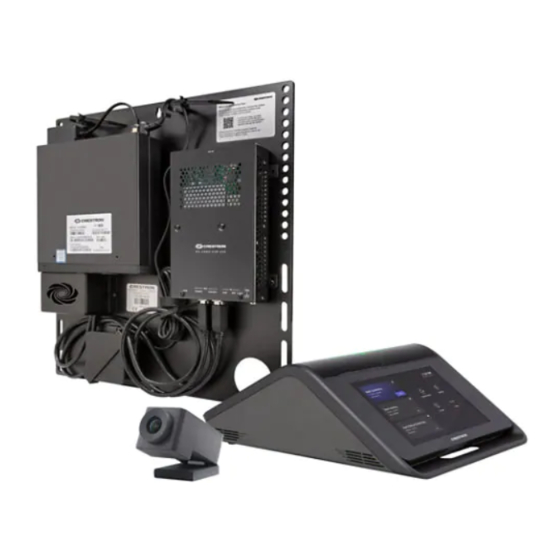 Crestron UC-MX50-T Quick Start Manual