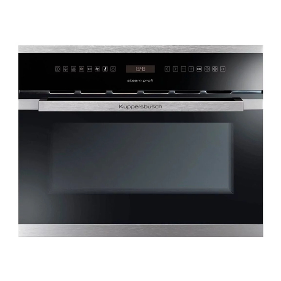 Kuppersbusch EDG6551 0 Series Instructions For Use And Installation