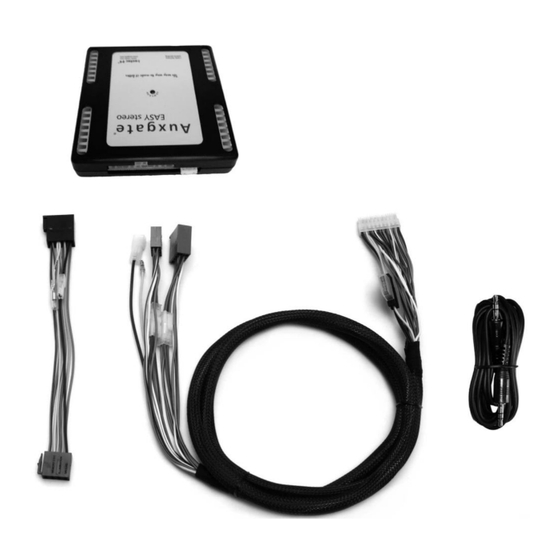 I-Sotec Auxgate EASY stereo Manual