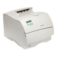 Lexmark 20T3700 - T 620in B/W Laser Printer Quick Reference
