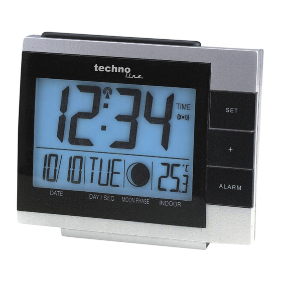 Technoline WS8055 Instruction Manual
