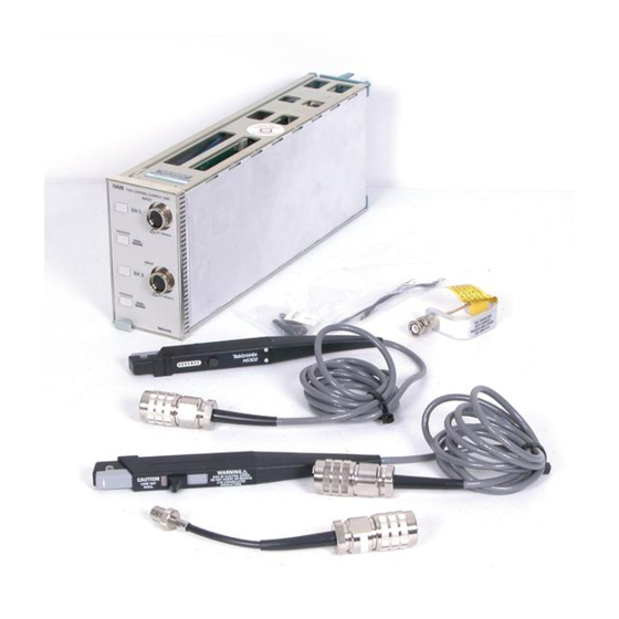 Tektronix 11A16 Service Manual