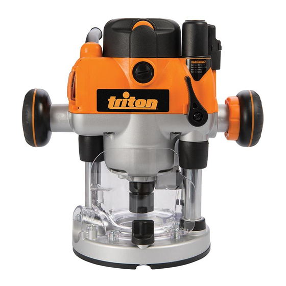 Triton mof001 Operating And Safety Instructions Manual