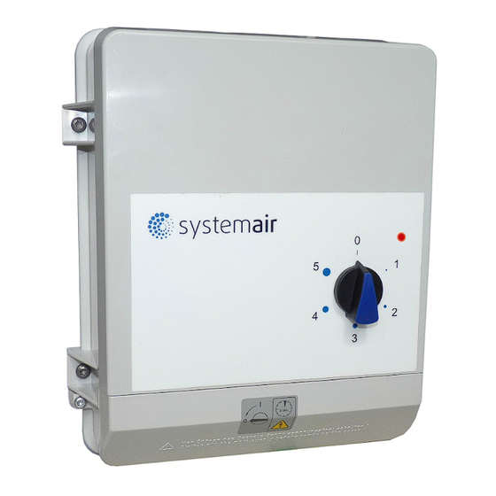 SystemAir FRQ5S-E-10A Operating Instructions Manual