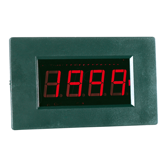 PeakTech LDP-135 LCD Series Operation Manual