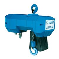 Tractel tralift TE Series Operation And Maintenance Manual