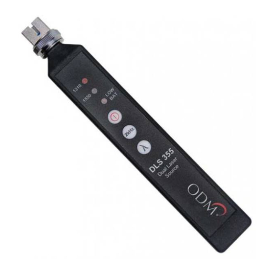 Ripley ODM DLS 355 Quick Start Manual