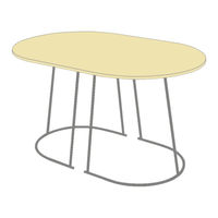 Muuto Airy Coffee Table 156157 Aassembly Instructions