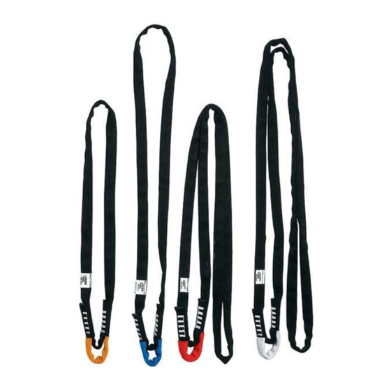 Singing rock Eye Sling Quick Start Manual