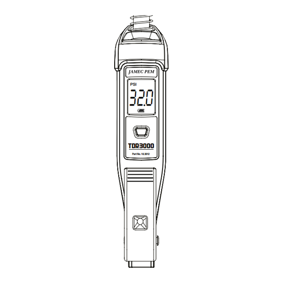 JAMEC PEM TDR3000 Instruction Manual