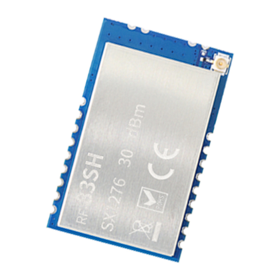 RF-Star RF-83SH Manual