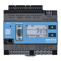 janitza UMG 605-PRO Installation Manual