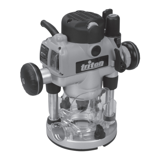 Triton MOF001 Operating/Safety Instructions Manual
