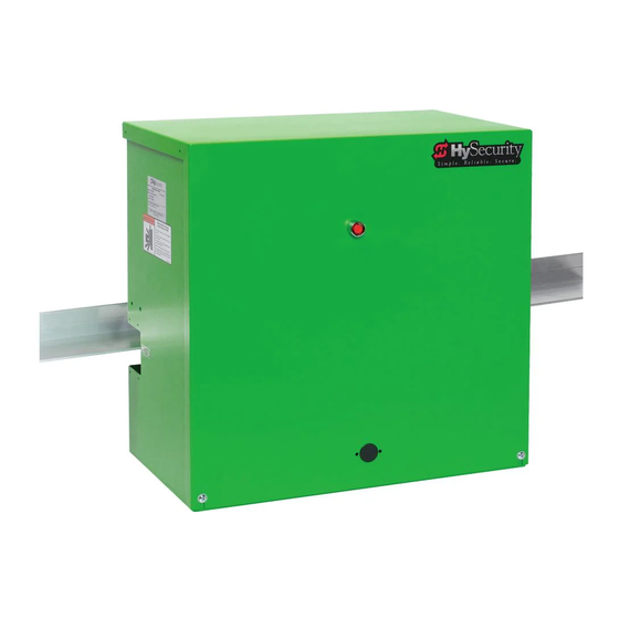 HySecurity SlideDriver II Series Quick Start Manual