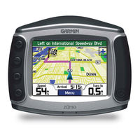 Garmin Zumo 550 - Motorcycle GPS Receiver Owner's Manual