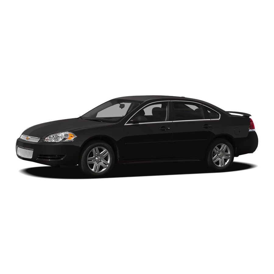 Chevrolet 2013 Impala Owner's Manual