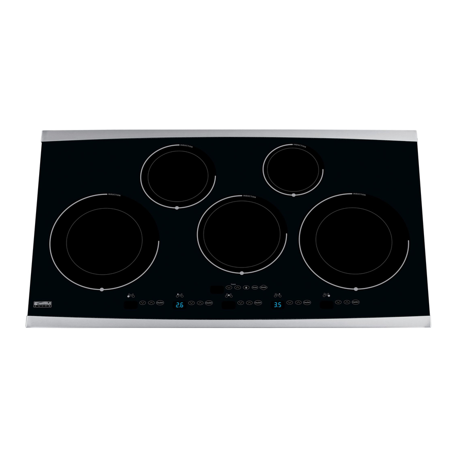 Kenmore Induction cooktop Installation Instructions Manual