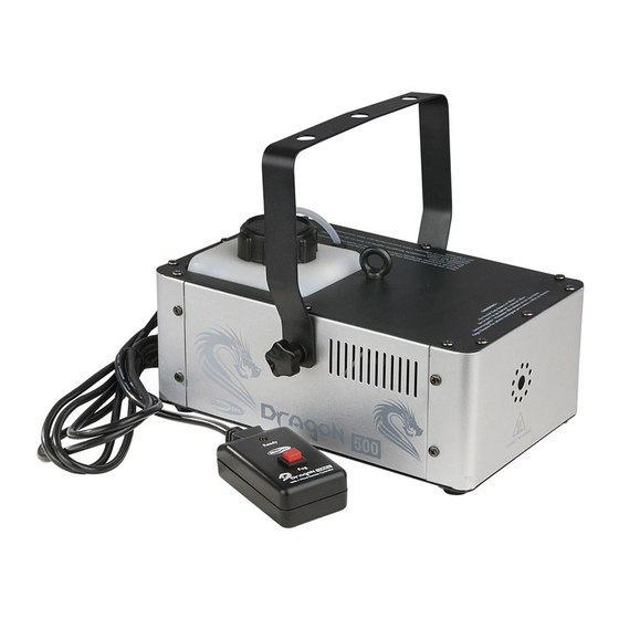 SHOWTEC DRAGON 500 Manual