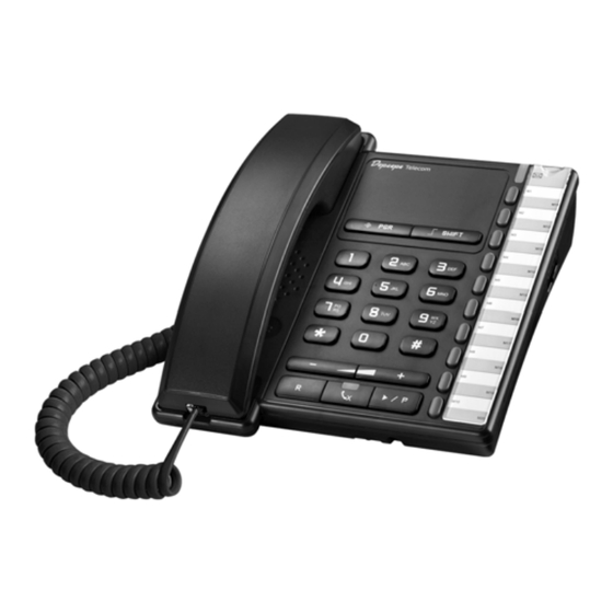 Depaepe Telecom PREMIUM 100 User Manual