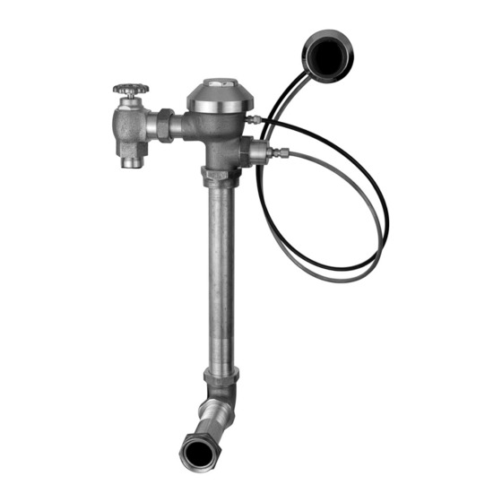 ZURN AquaVantage ZH Series Installation, Operation, Maintenance And Parts Manual