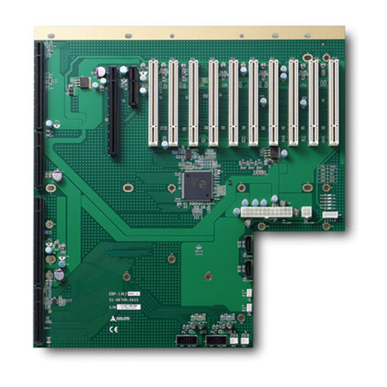 ADLINK Technology EBP-13E2 Quick Reference Manual