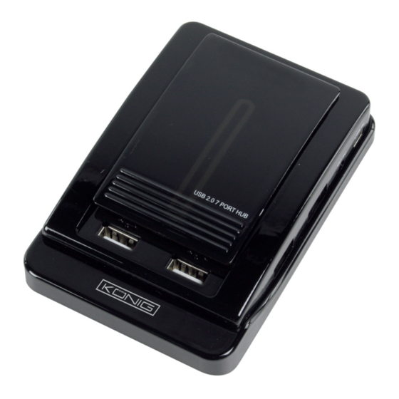 König Electronic CMP-USB2HUB55 Manual