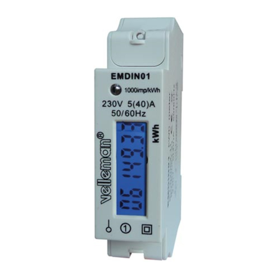 Velleman ED610D1 Manual
