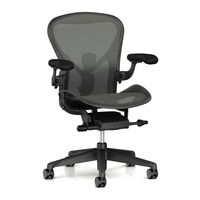 HermanMiller New Aeron Quick Start Manual