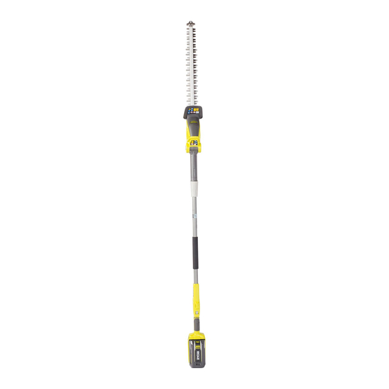 Ryobi RY36PHT50A Telescopic Hedge Trimmer Manuals