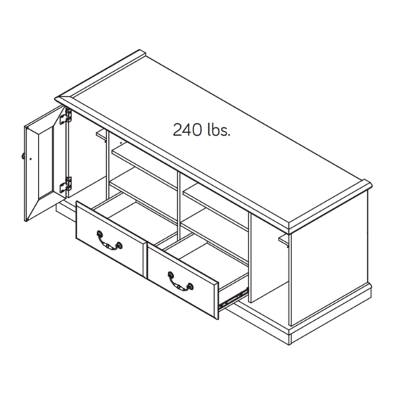 Sauder Orchard Hills 401346 Instruction Booklet