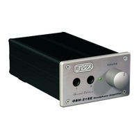 Creek Audio OBH 21SE User Manual