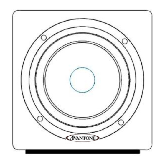 Avantone Pro Active MixCube Manual