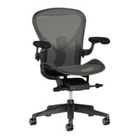 HermanMiller New Aeron Quick Start Manual