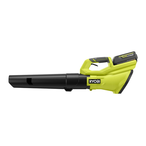 Ryobi RY40LB01 Operator's Manual