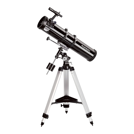 ORION TELESCOPES & BINOCULARS SpaceProbe 130mm EQ 9851 Instruction Manual