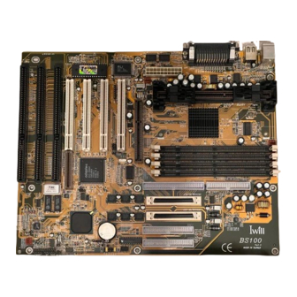 IWILL BS100 Intel 440BX Motherboard Manuals