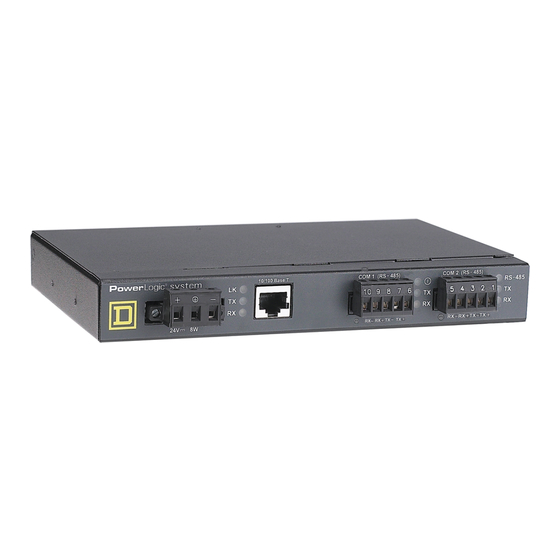 PowerLogic EGX200 Instruction Bulletin