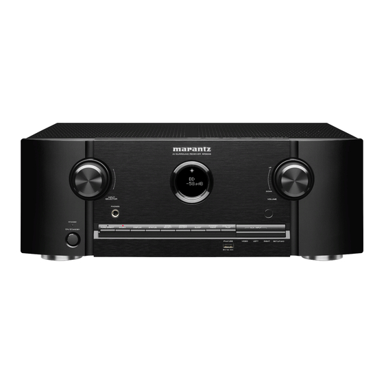 Marantz SR5006 Getting Started Instructions