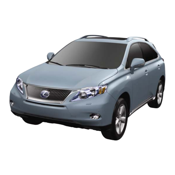 Lexus RX450h Owners Book